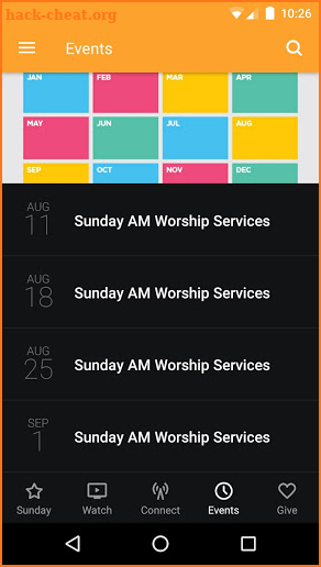 Faircreek Church screenshot