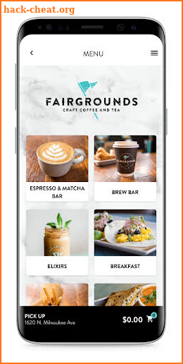 Fairgrounds Coffee & Tea screenshot