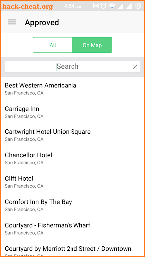 FairHotel screenshot