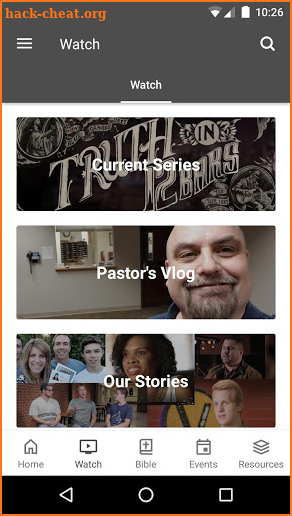 Fairview Village Church screenshot