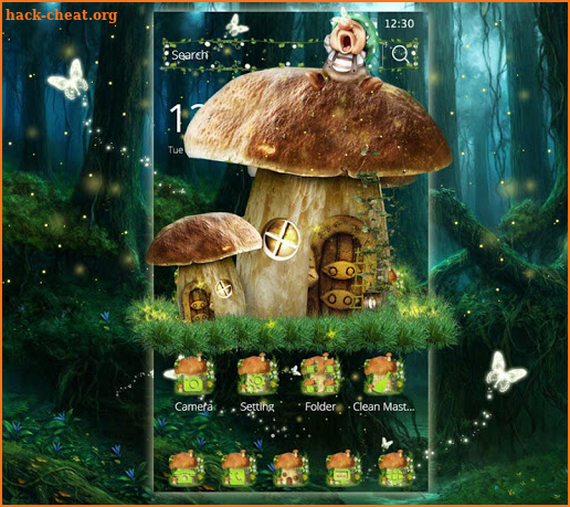 Fairy forest Theme screenshot