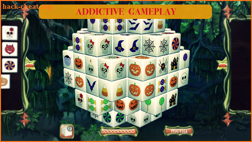 Fairy Mahjong Halloween screenshot