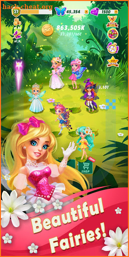 Fairy Merge - Click&Idle screenshot