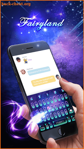 Fairyland Keyboard Theme screenshot