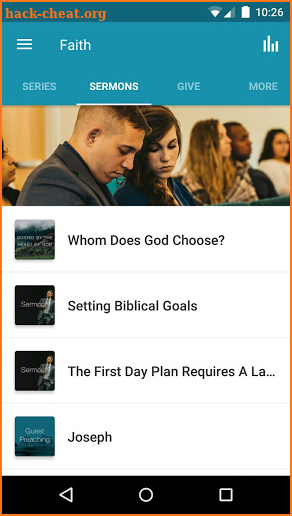 Faith Baptist Fredericksburg screenshot