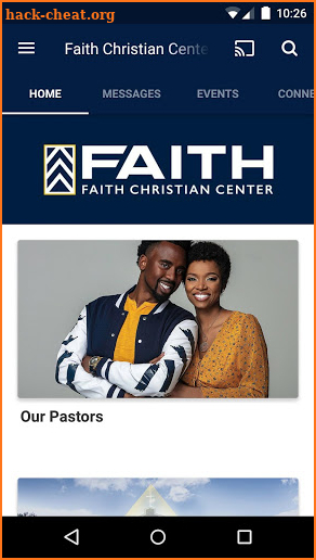 Faith Christian Center Georgia screenshot