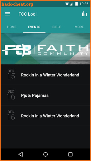 Faith Community Church Lodi screenshot