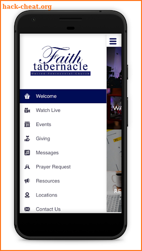 Faith Tabernacle UPC screenshot
