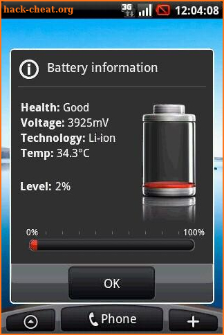 Fake Battery screenshot