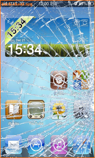 Fake Broken Screen screenshot