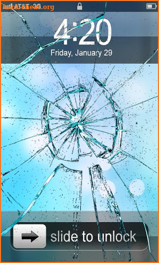 Fake Broken Screen screenshot