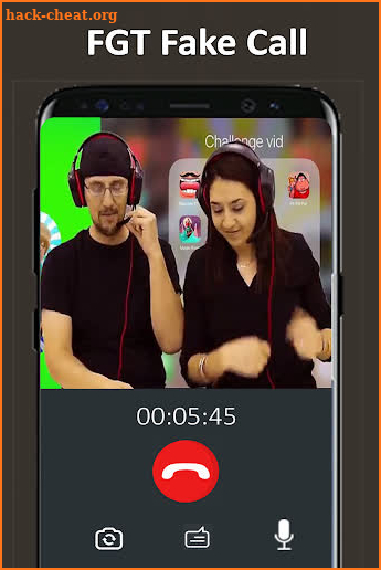 Fake Call - FGTeeV Fake Call & Chat Simulation screenshot