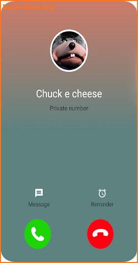 Fake Call from Chuck e Cheeses screenshot