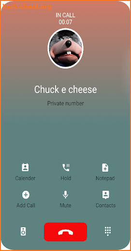 Fake Call from Chuck e Cheeses screenshot