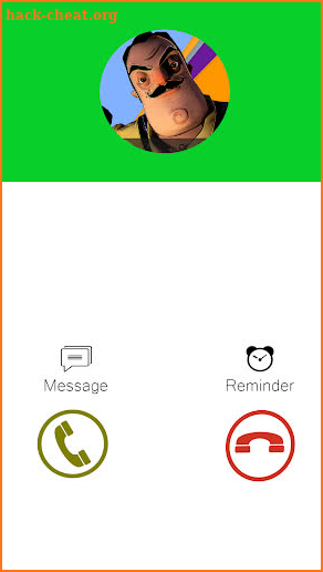 Fake Call From Hello Neiber Funny screenshot