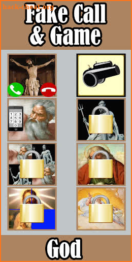 Fake Call God Game screenshot