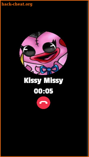 Fake call Kissy Missy screenshot