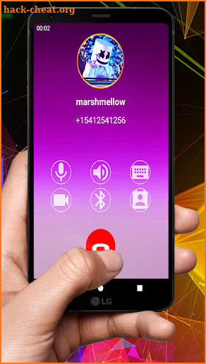 Fake call marshmellow screenshot