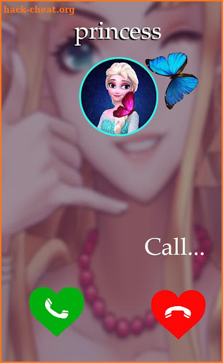 fake call princess prank Simulator screenshot