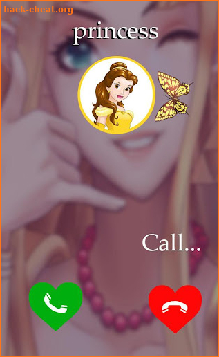 fake call princess prank Simulator screenshot