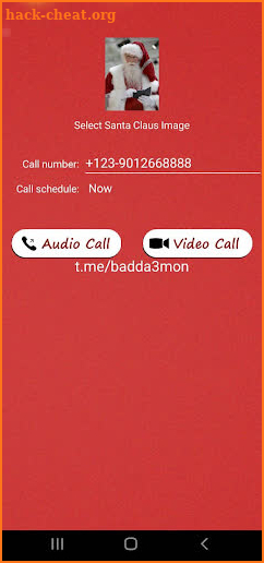 Fake Call Santa Claus screenshot