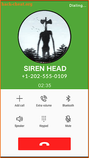 Fake Call Siren Head screenshot