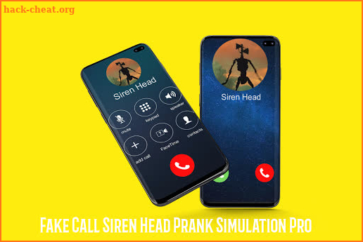 Fake Call Siren Head Prank Simulation Pro screenshot