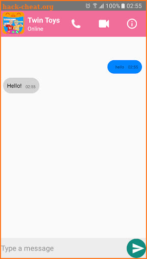Fake Call Video Live Chat : Eli and Liam Twin Toys screenshot