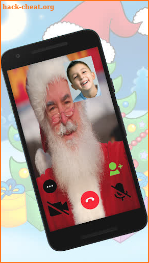 Fake Call Video Santa Claus screenshot