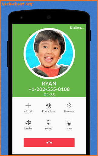 Fake Call with R‎у‎аn screenshot