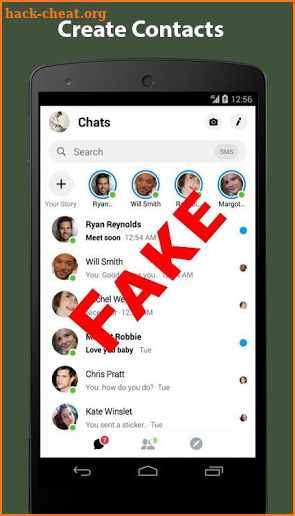 Fake Chat Conversation - prank screenshot