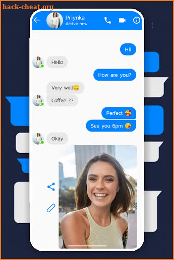 Fake Chat - Friend Messenge Prank screenshot