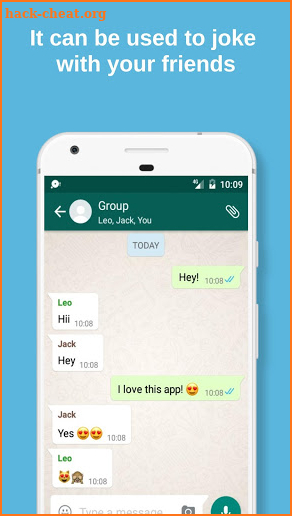 FAKE Conversations -Whats Fake Chat Maker screenshot