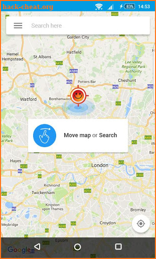 Fake GPS Location - Hola screenshot
