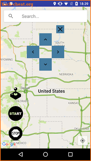 Fake Location GPS with Joystick screenshot