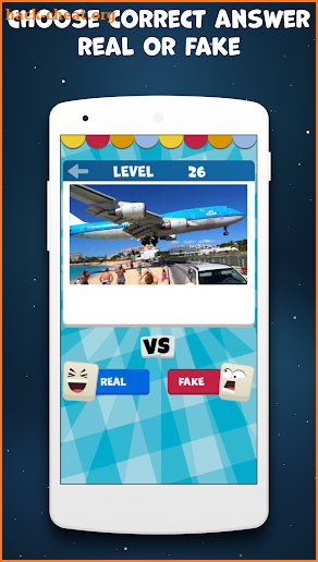 Fake Or Real Funny Picture Quiz - Free Trivia Game screenshot