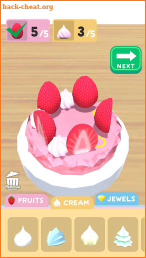 Fake sweets jewelry screenshot