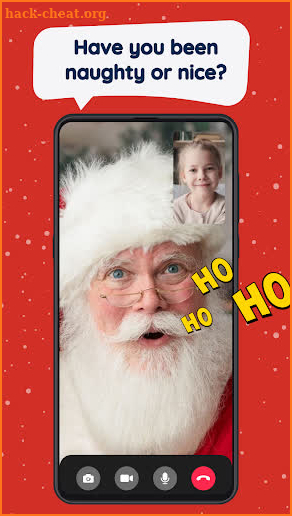 Fake text, prank call to Santa screenshot