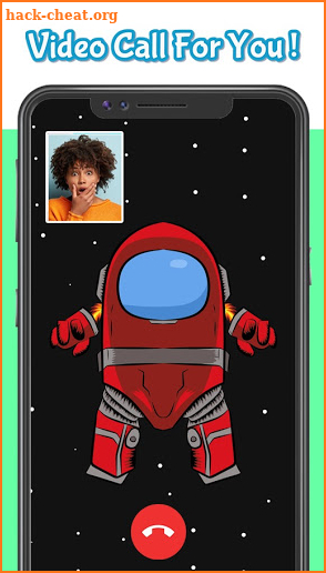 Fake Video Call : Among us Simulator screenshot
