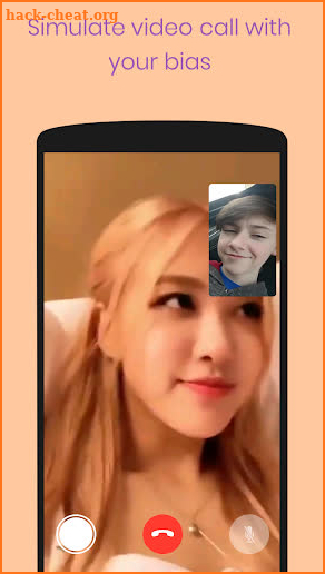 Fake video call BTS & BlackPink - WeFlex FaceTime screenshot