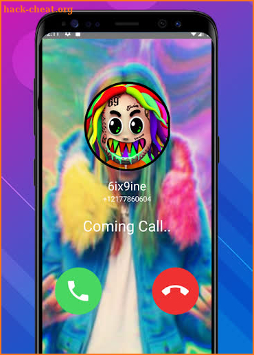 Fake video call Tekashi 6ix9ine screenshot