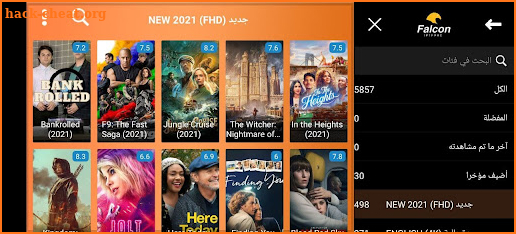 Falcon IPTV Pro screenshot