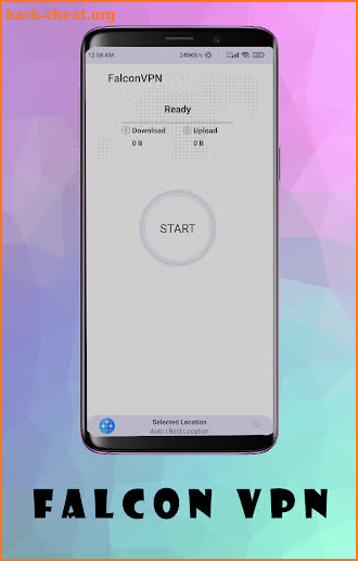 Falcon VPN screenshot