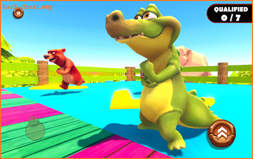 Fall Animals Knockout Racing Mania 3D: Dash N Run screenshot