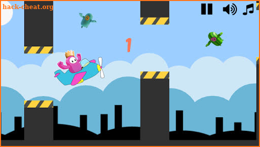 Fall Guys Flappy Game screenshot