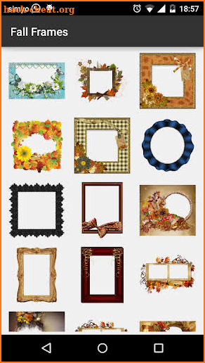 Fall photo Frames screenshot