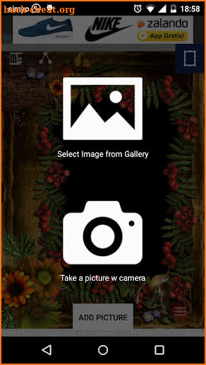 Fall photo Frames screenshot