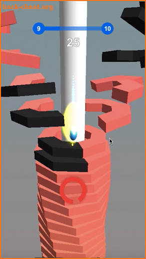 Falling Ballz : Blast through platforms screenshot