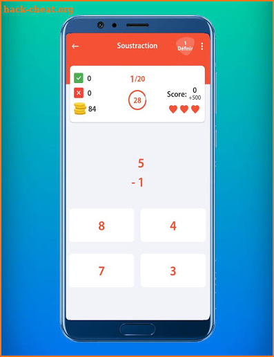 fallmath learn screenshot