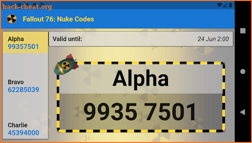 Fallout 76: Nuke Codes screenshot